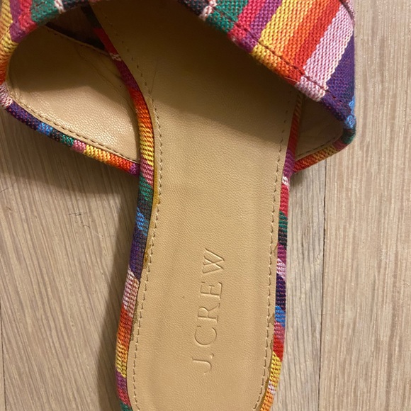 J.Crew criss cross rainbow sandals 6.5 - Picture 4 of 7